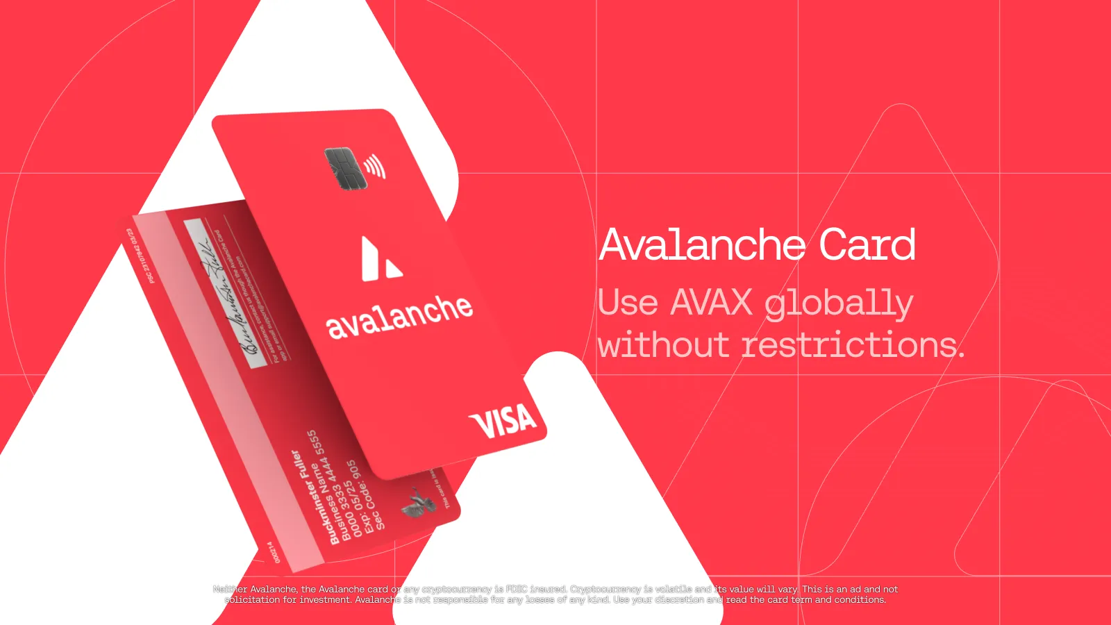 Main image for: Avalanche Card Launches, Broadening Everyday Crypto Use in Regions with Banking Challenges