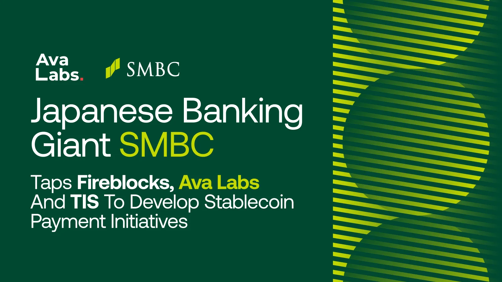 Japanese Banking Giant SMBC Explores Stablecoin Commercial Use Cases on Avalanche